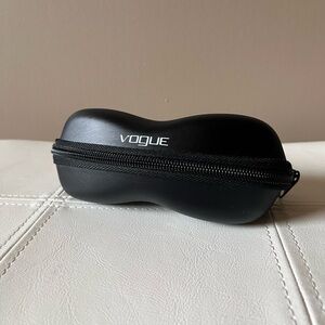 NWOT Vogue Black Eyeglass Case